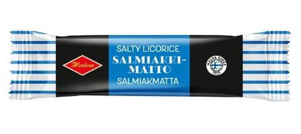 Halva finnische Salzlakritz Riegel 60g Produktbild 