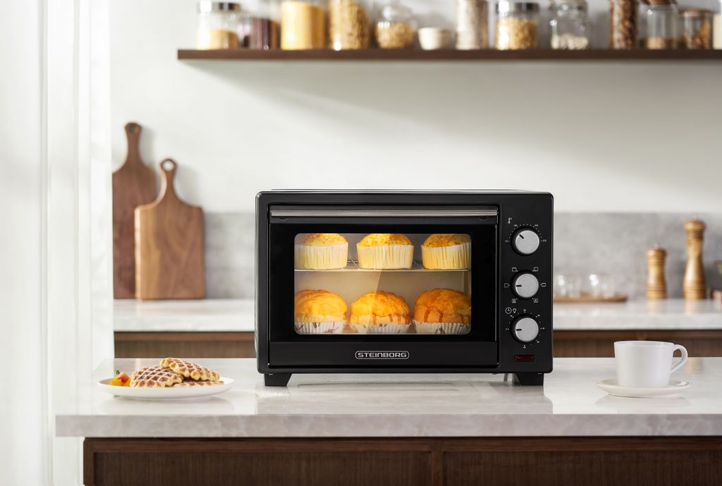 Steinborg mini piekarnik 25 litrów | piec do pizzy | piec 3 Zdjęcie produktu 4