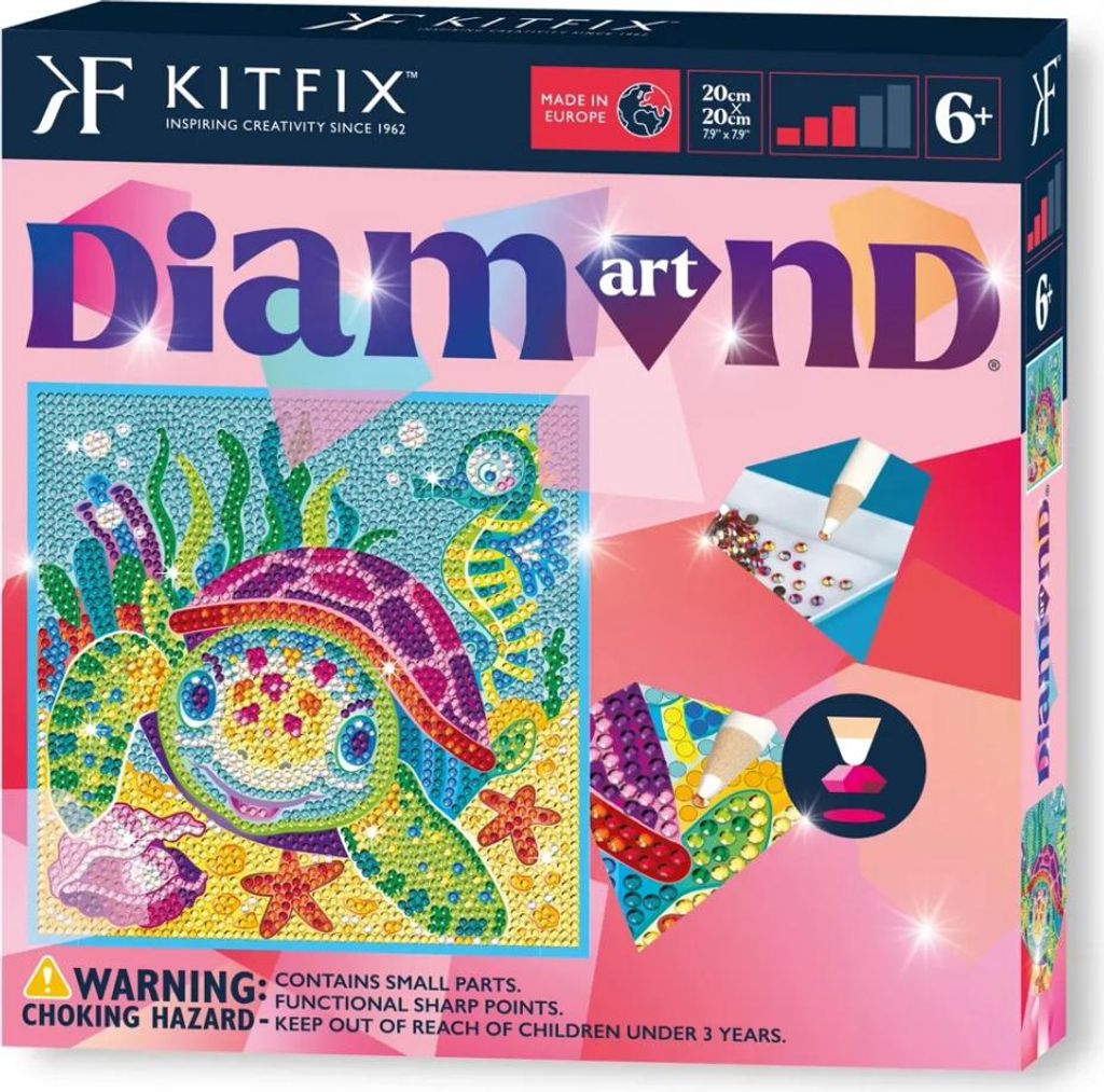 Diamantmalerei Schildkröte Kitfix - Classic 6+