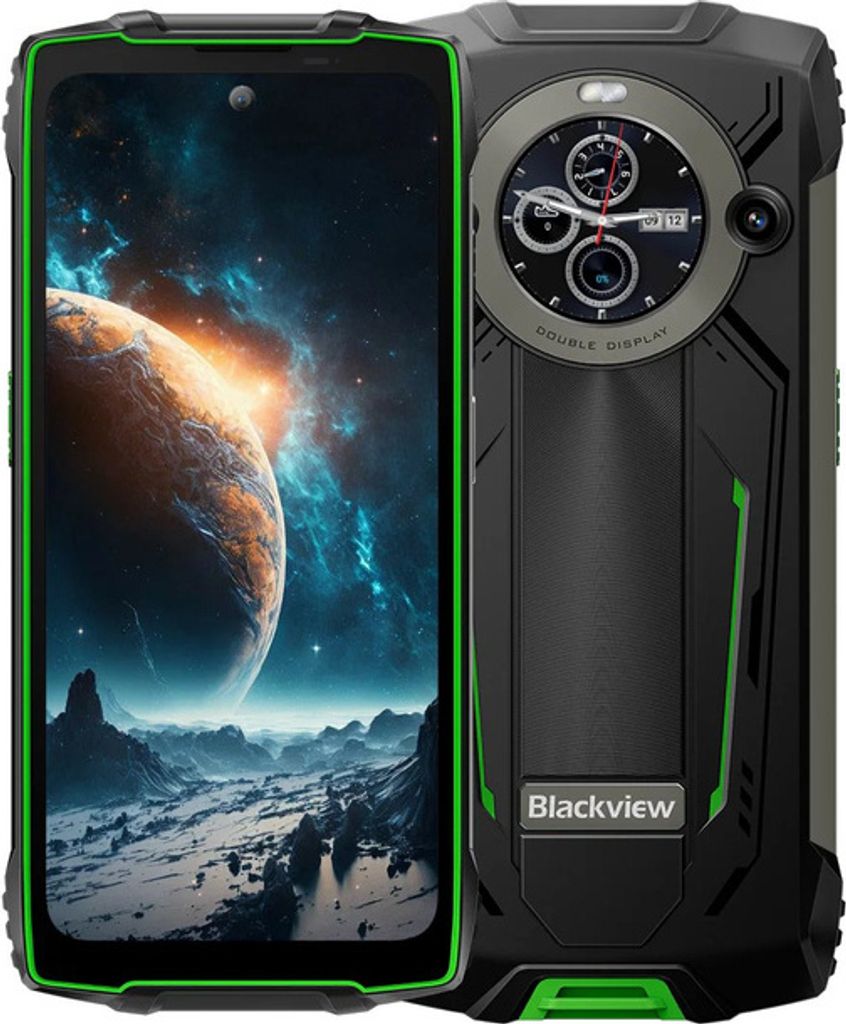 Blackview Smartphone BV8200, 12/256GB, groen Productafbeelding 