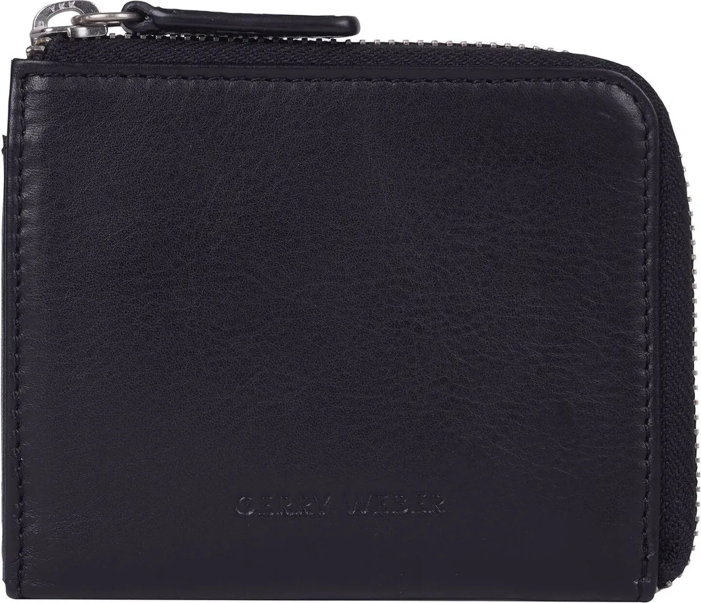GERRY WEBER Madeira Portefeuille Noir en Cuir pour Femme - Élégance Chic