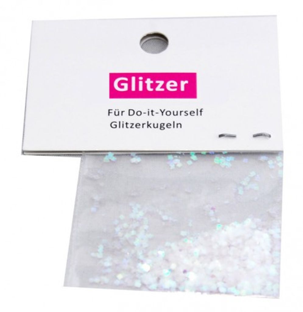 Glitzer für Do-it-Yourself Glitzer/Schneekugel