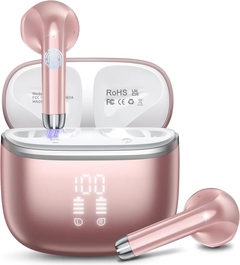 Cuffie In-Ear ENC 4 Mic: 40 Ore Playtime, LED e Impermeabilità IP7