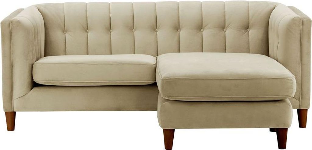 Ecksofa Sodre beidseitig montierbar-Velluto 3-dark oak