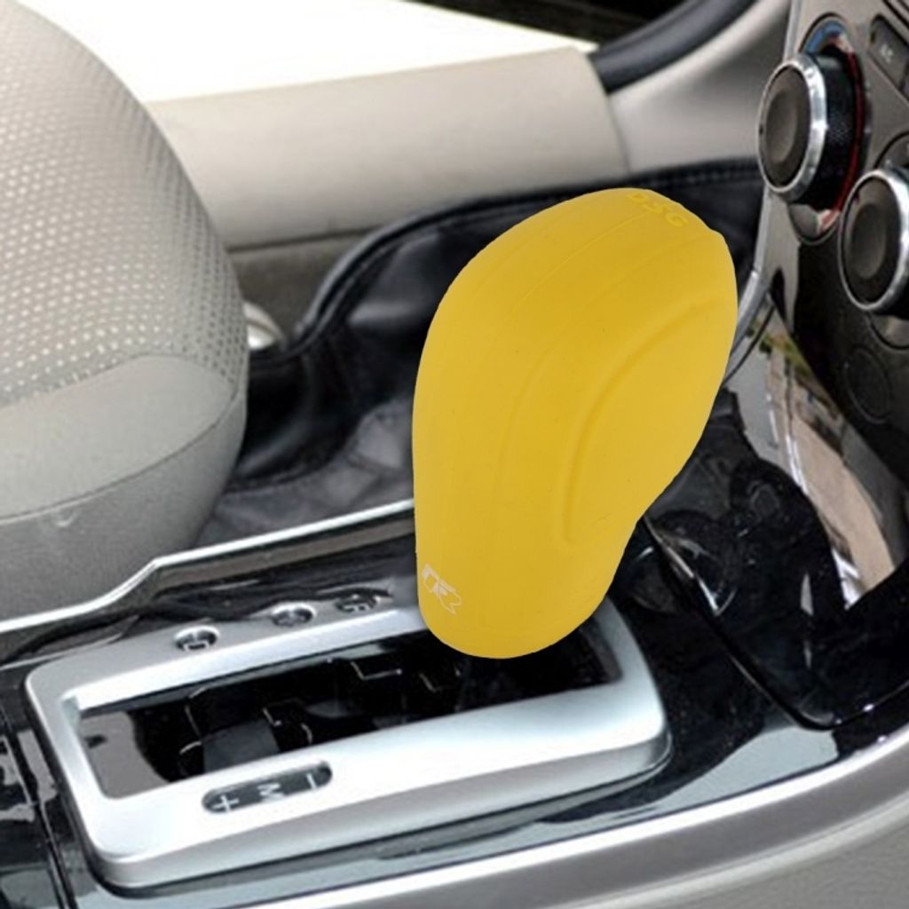 Gummi Auto Hand Bremskopf Abdeckung Shift Knob Getriebe Produktbild 