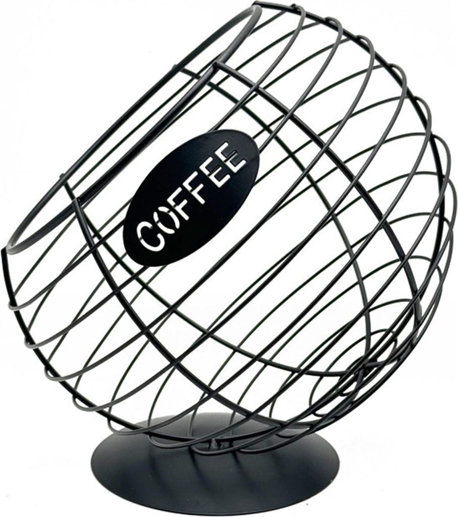 Aufbewahrungskorb für Kaffeepads, langlebige Konstruktion, großer Kaffeepadkorb, multifunktionaler Organizer