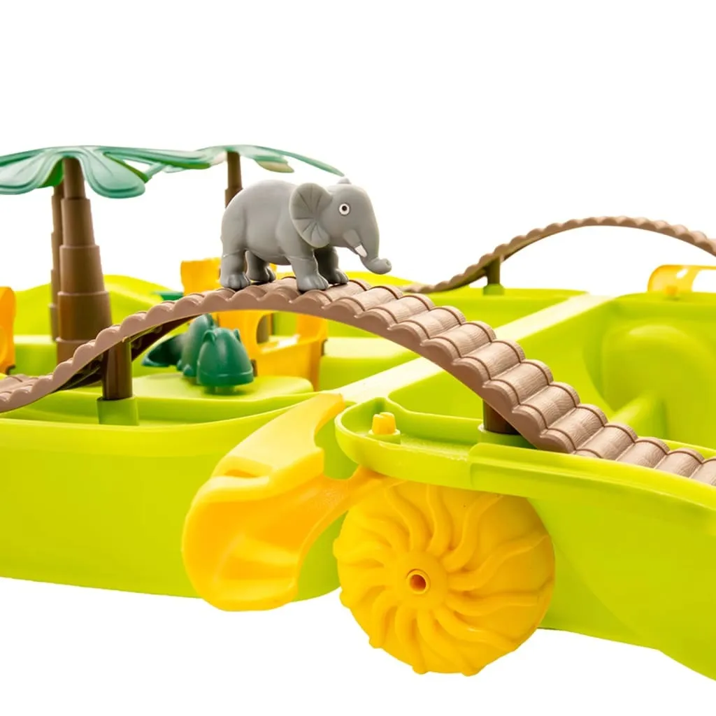Table de Jeux d'Eau Jungle 66cm - Coffret Polypropylène pour Jardin - 3