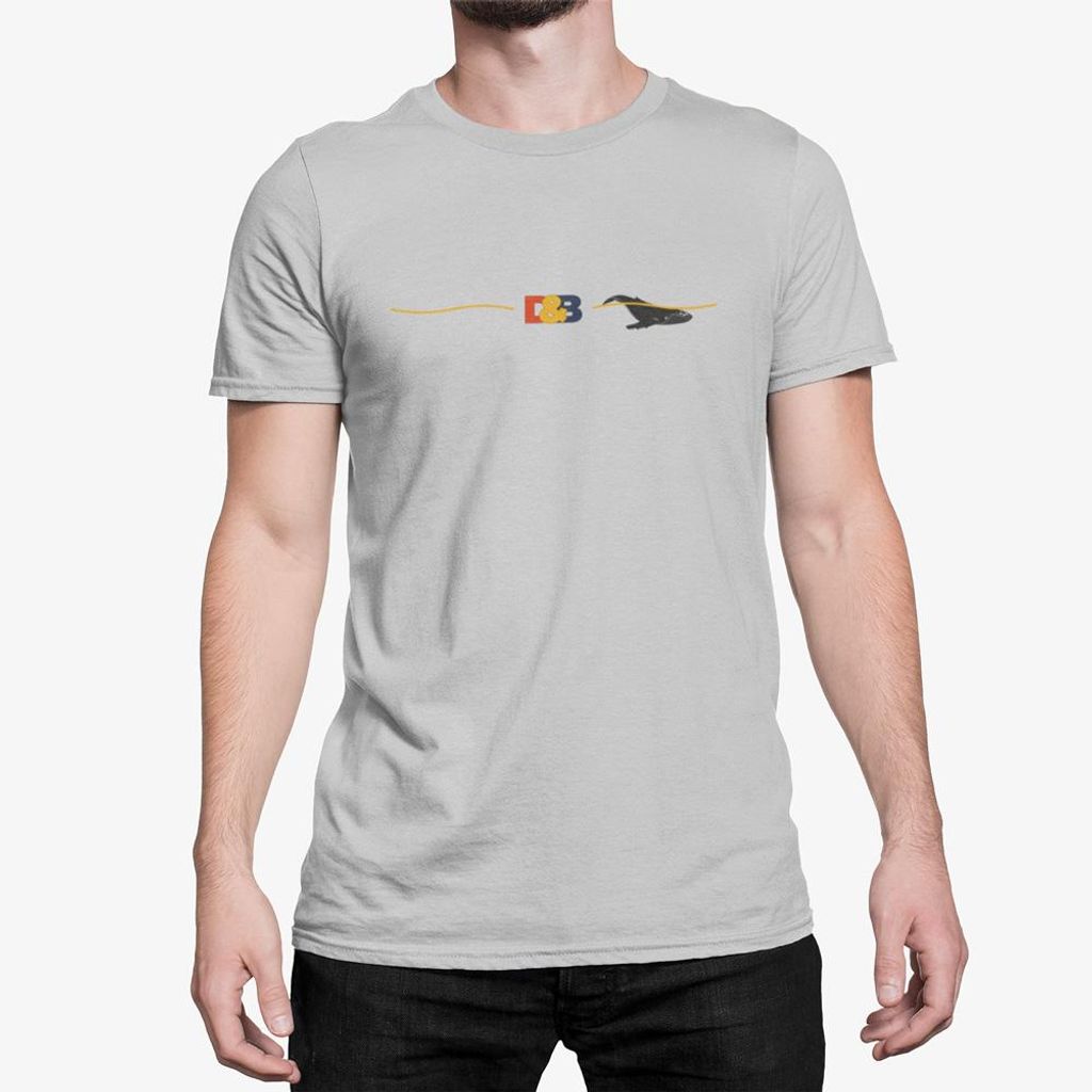 D&B Uni Polo Mini00008 Whale HellGrau-Größe XL