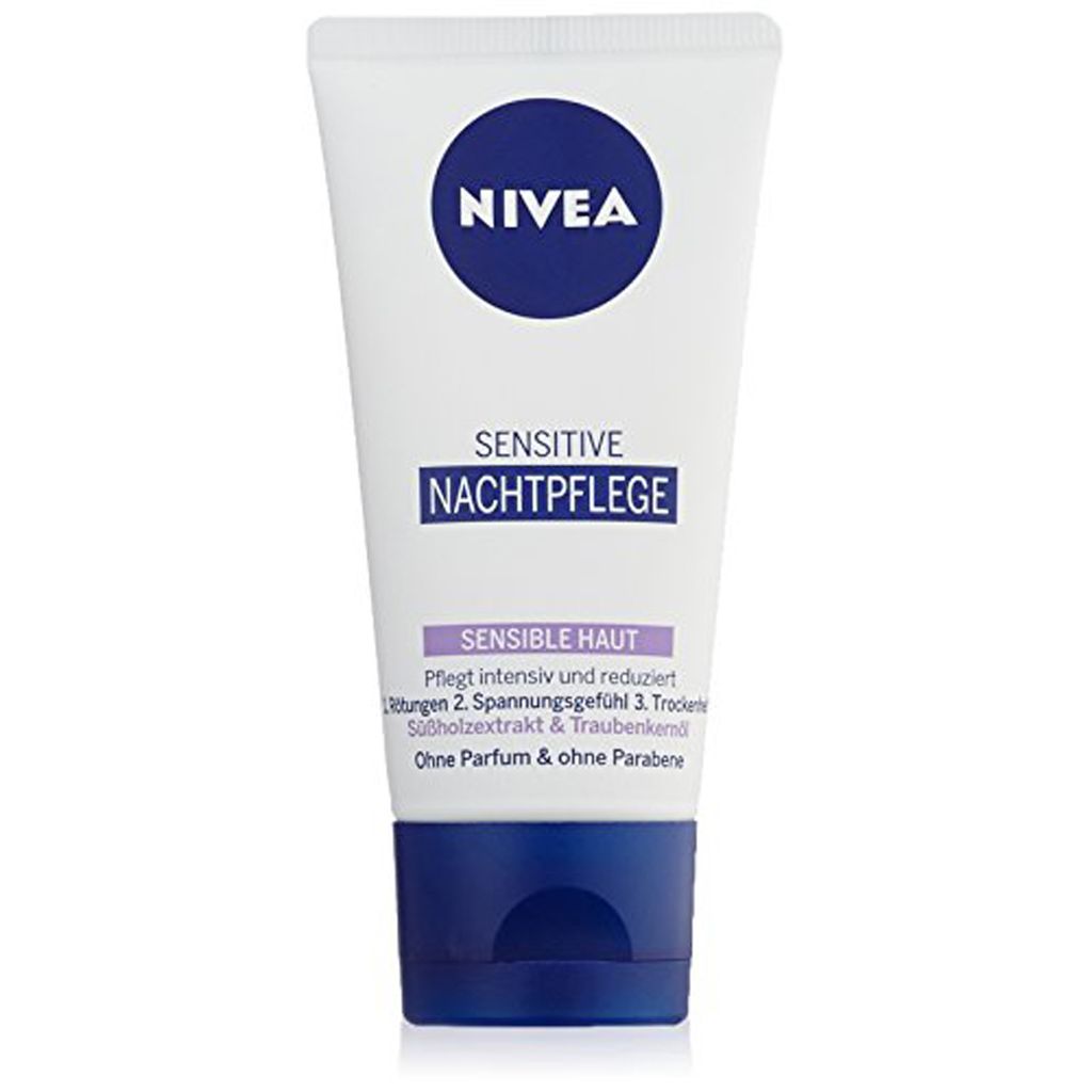 Nivea Sensitive Night Care, per pelli sensibili, 1 Immagine del prodotto 