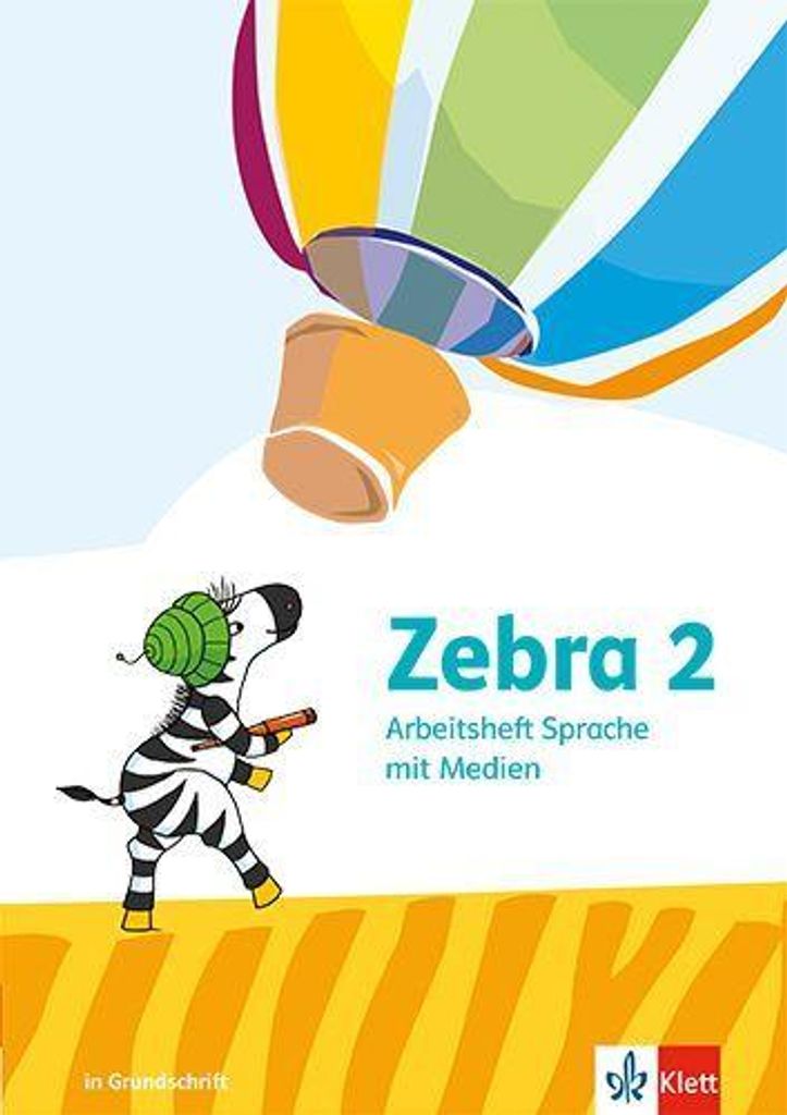 Zebra 2. Arbeitsheft Sprache in Grundschrift Klasse 2 Produktbild 