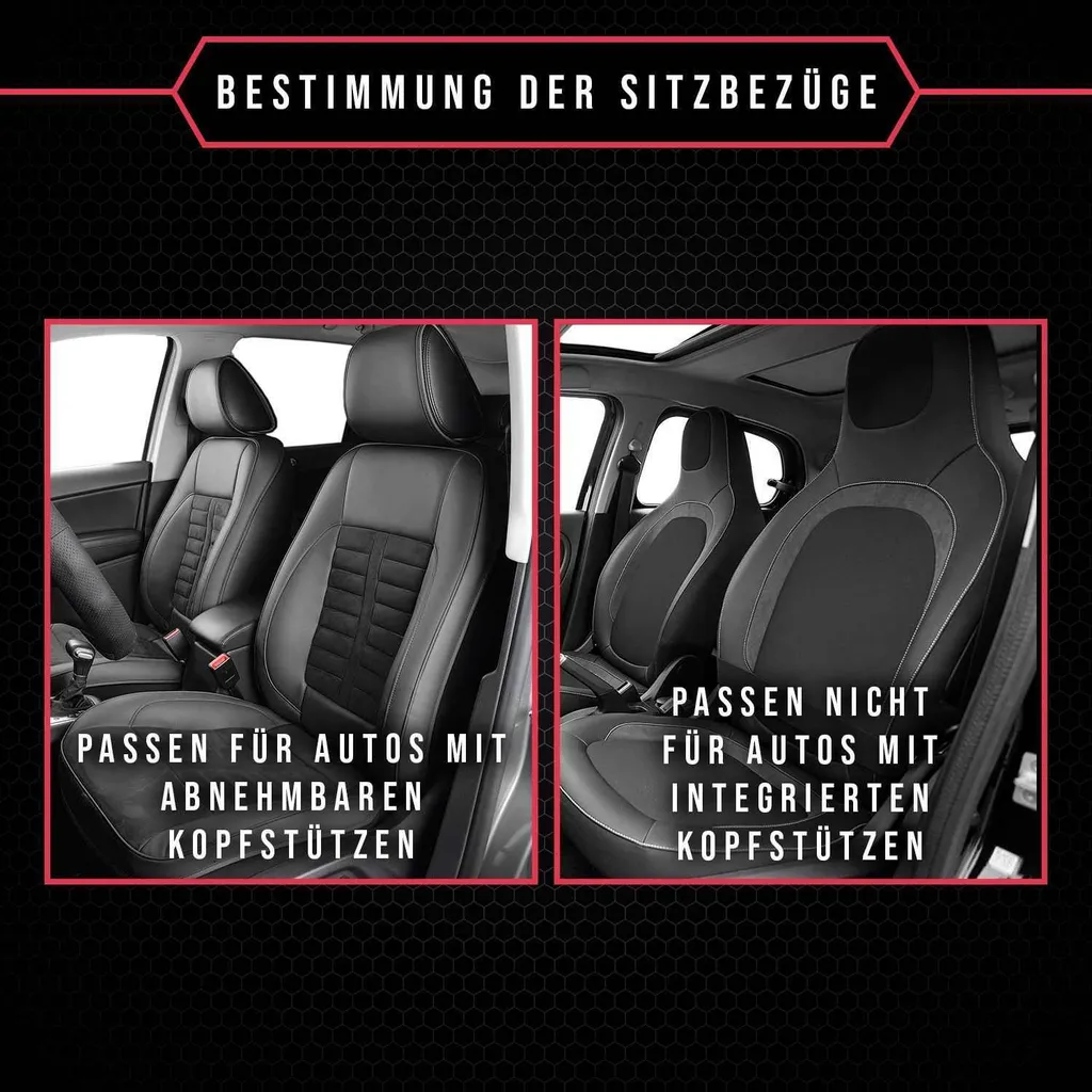 Coprisedili Anteriori 1+1 per Mazda 5 - Kit Universale Salva-Interni - 6