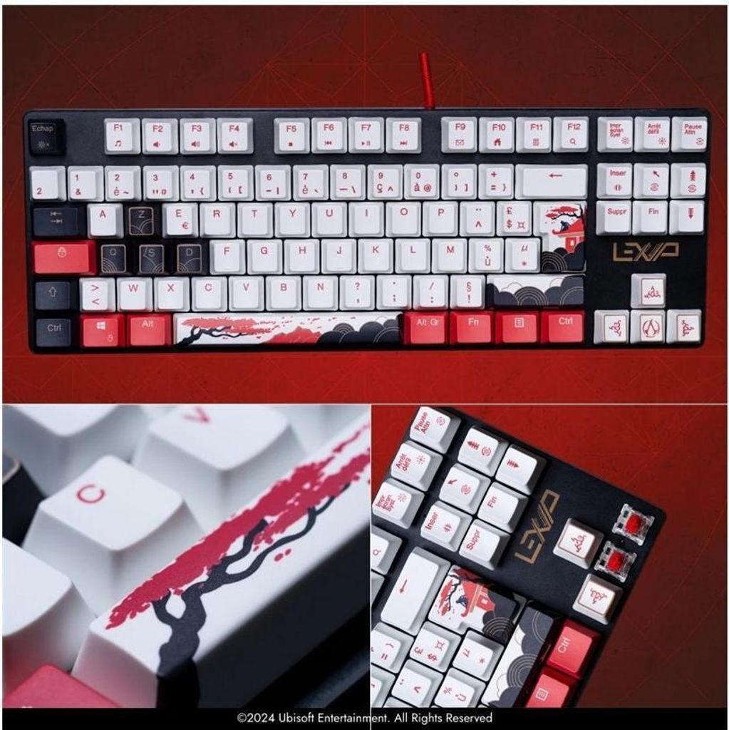 LEXIP X UBISOFT Assassins Creed Shadows DISCIPLE Box PC Game Keyboard (DE)