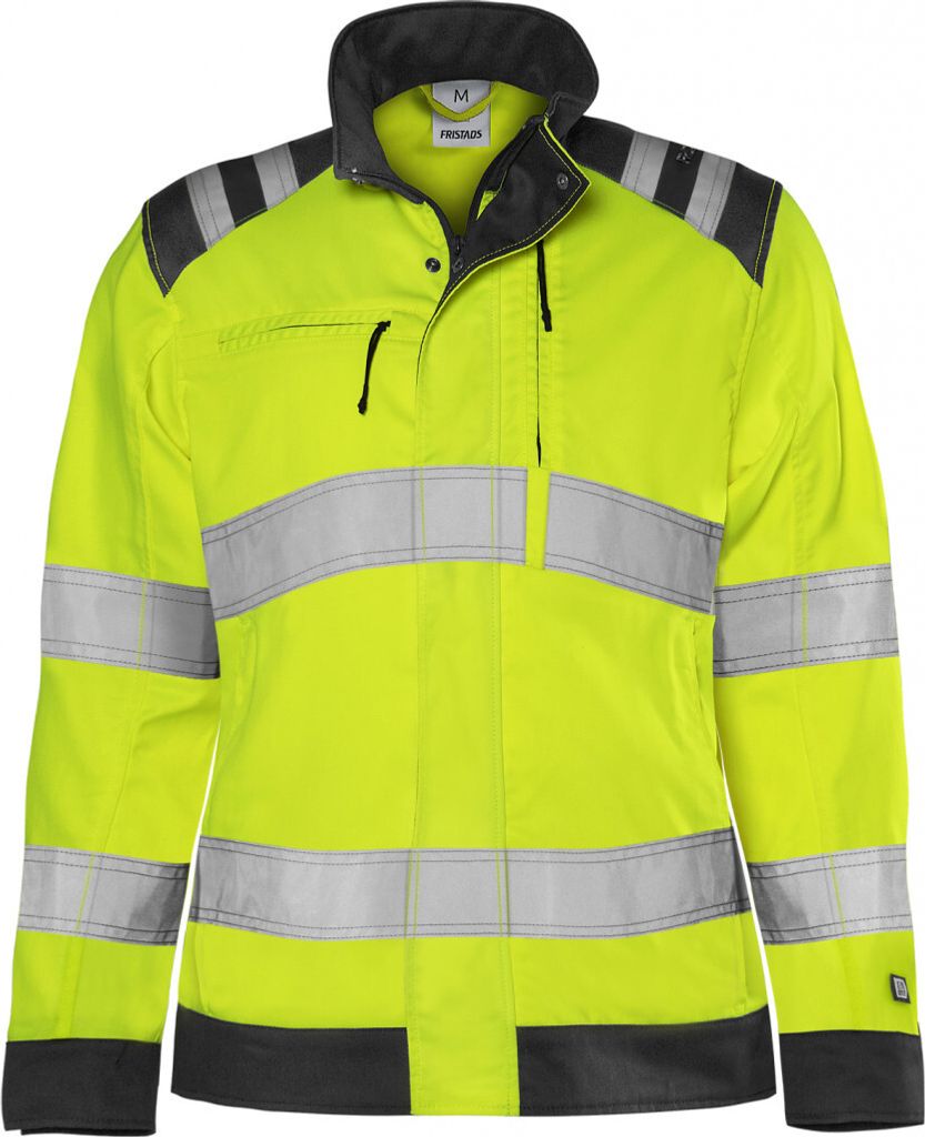 Fristads Grüne Warnschutzjacke Damen Klasse 3 4068 GPLU