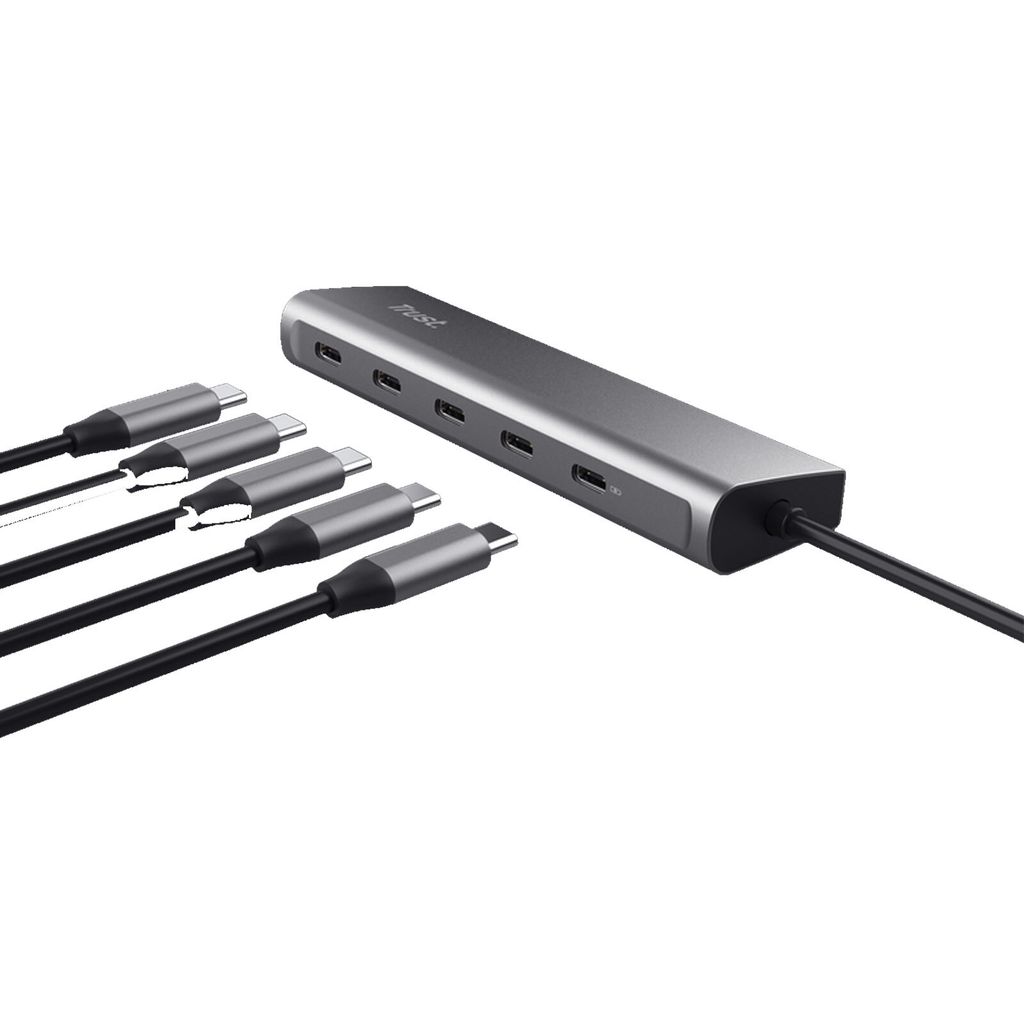TRUST Trust Halyx USB 3.2 Gen 1 (3.1 Gen 1) Type-C Silver Obrázek produktu 