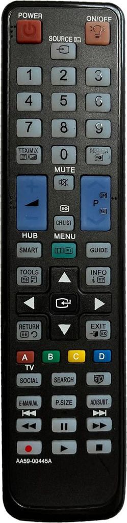 Ersatz TV Fernbedienung für Samsung UE43J5505AK Fernseher