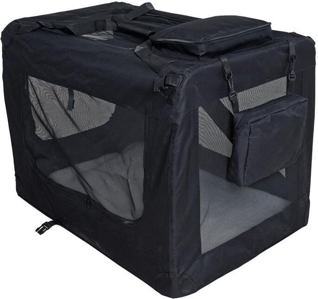 Transportbox Hundebox Faltbox XXL Transporttasche faltbar Produktbild 
