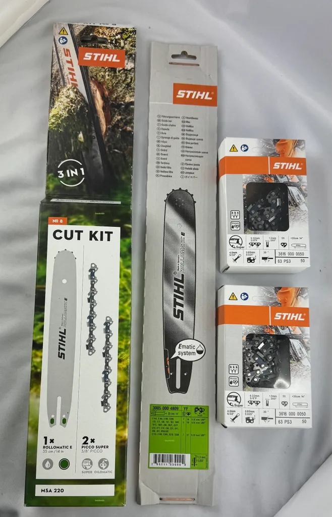 Renouvelez votre chaîne et guide avec le Stihl Cut Kit 8 pour MSA 220