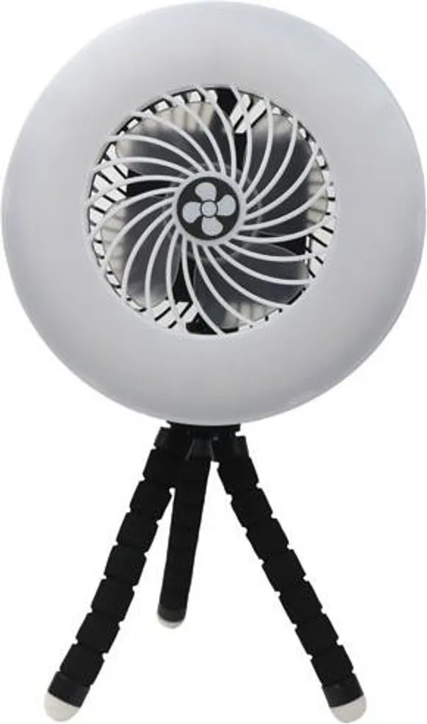 Lampe Ventilateur Camping Portable Idéale pour Tente et Randonnée Été