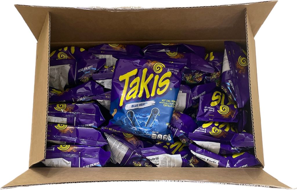 Takis Blue Heat gerollte Maischips mit Chili Geschmack 92g Produktbild 4