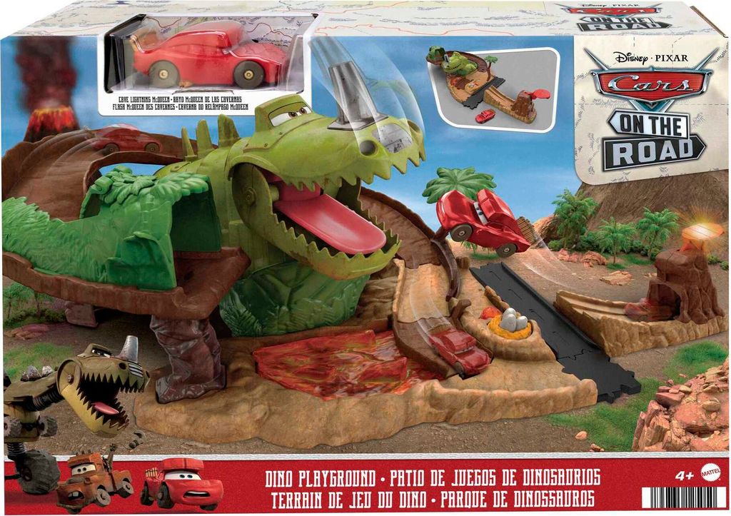 Disney Pixar Cars Dino Park Playset Immagine del prodotto 
