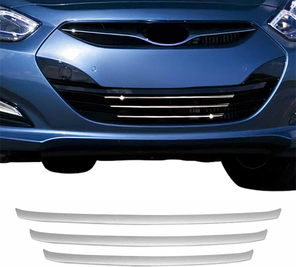 Griglia radiatore per Hyundai i40 2011-2014 in acciaio inox Immagine del prodotto 