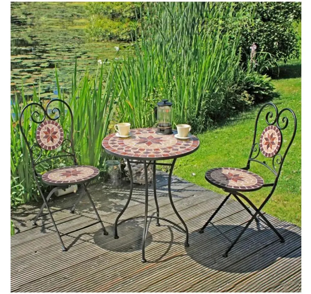 Aménagez votre petit balcon avec le set AMARILLO compact et résistant - 5
