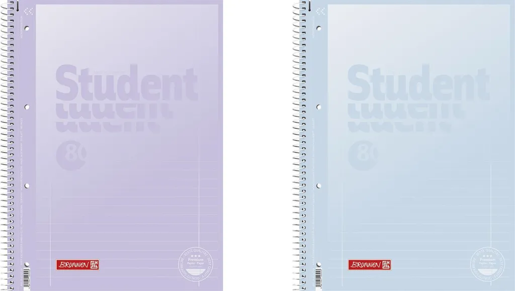 Recensione Set 5x Brunnen Collegeblock Pastell 2 A4 90g - Carta Seta