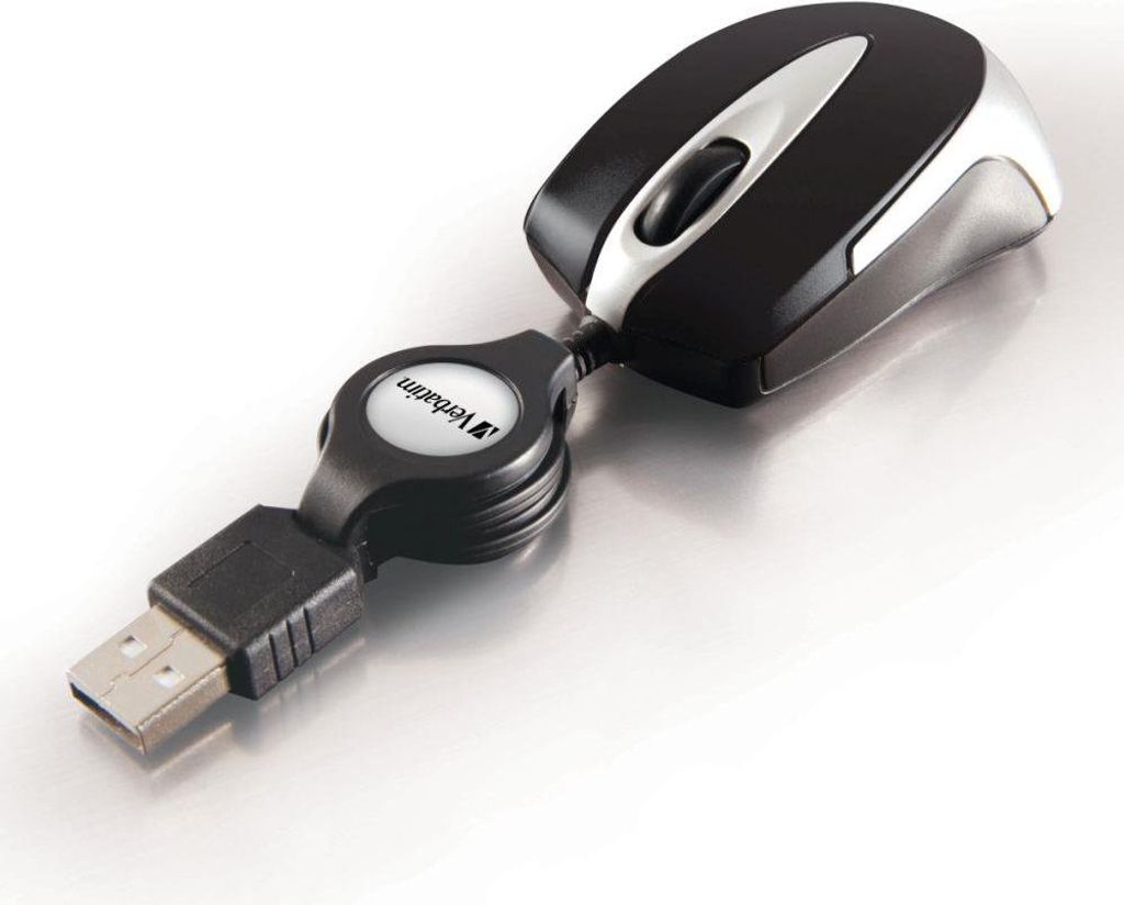 Verbatim Go Mini Optical Travel Mouse Black Produktbild 