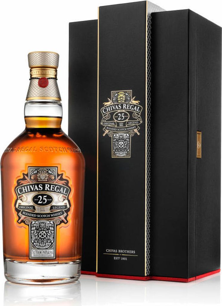 Chivas Regal 25 Years Old ORIGINAL LEGEND 40% Vol. 0,7l en Image du produit 