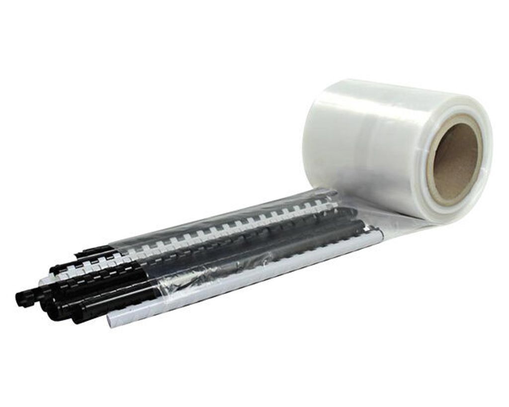 1x Schlauchfolie   80mm breit  50my transparent LDPE 500 Produktbild 