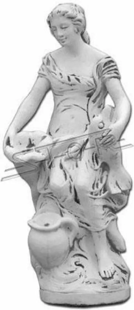 Statue Femme Jardin S101056 - Sculpture Designer pour Extérieur Chic