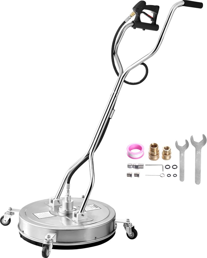 Myjka wysokociśnieniowa VEVOR 550 mm, z 4 kołami, 276 bar, Zdjęcie produktu 