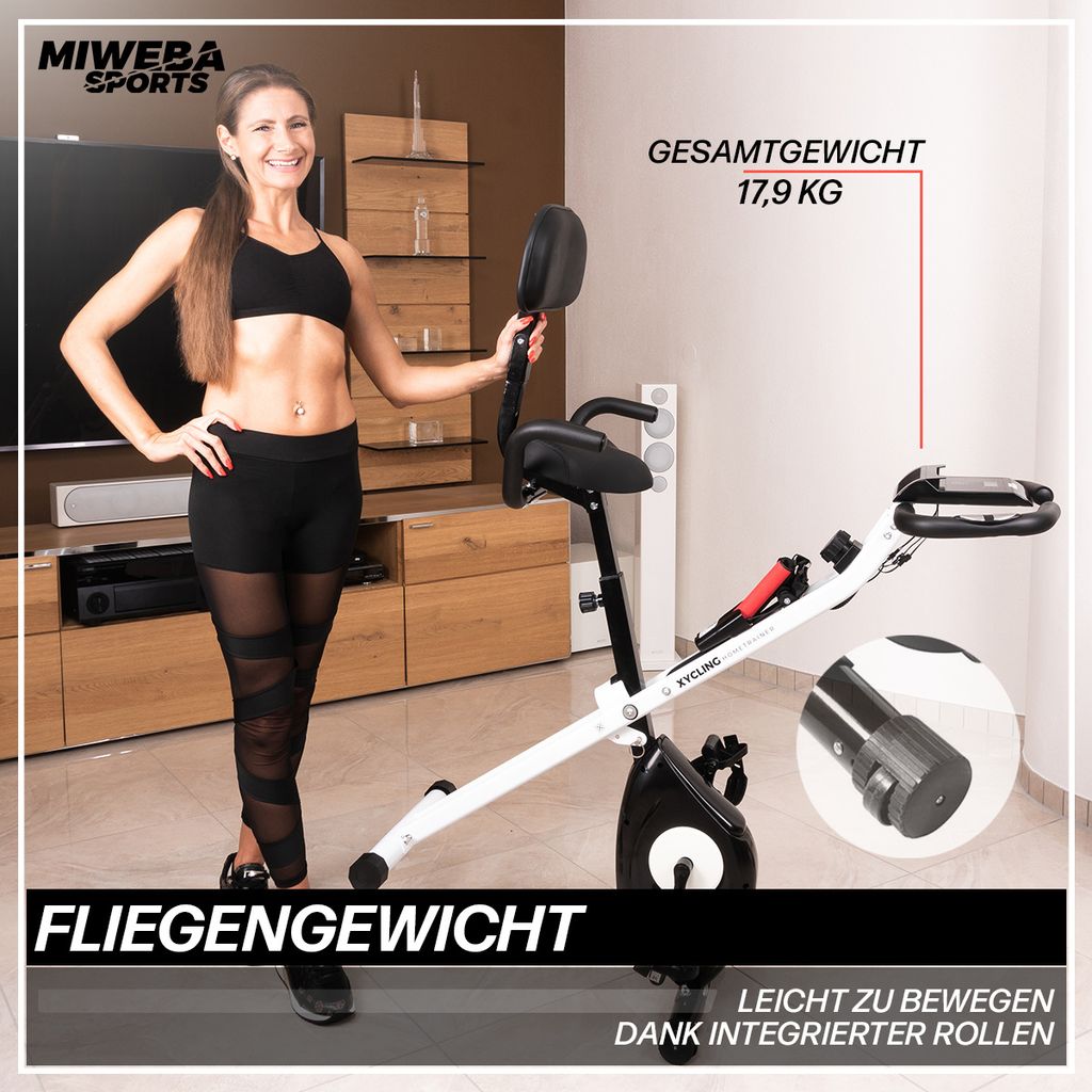 Heimtrainer MX100 | X-Bike Fitnessbike - Sport Fahrrad Produktbild 5