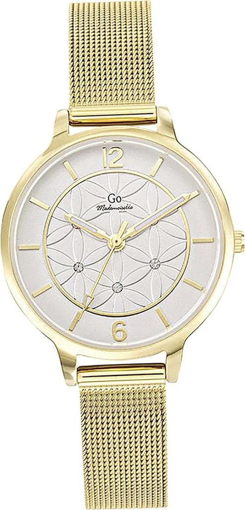 Girl Only Edelstahl Damen Uhr Analog Quarzuhr Armband gold Mademoiselle D2UGO695594