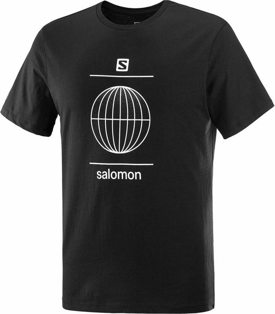 Kurzärmliges Sport T-Shirt Salomon Outlife Summer Schwarz - S