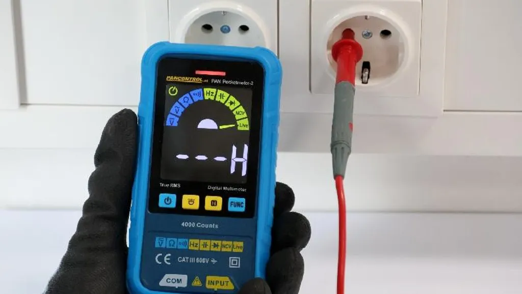 Finis les pannes électriques avec le Multimètre PAN Pocketmeter-2