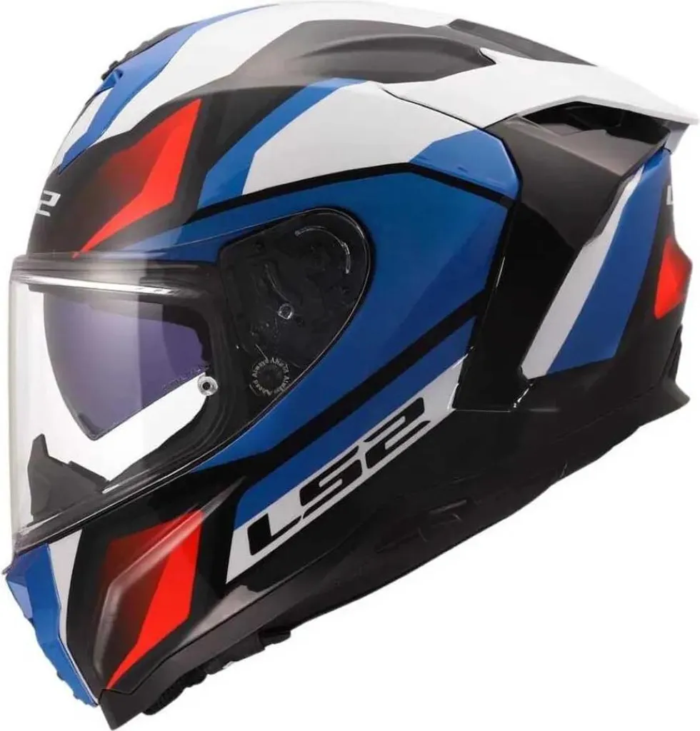 Casque Moto Route Ls2 FF817 Challenger II Viper Bleu M Confort Route
