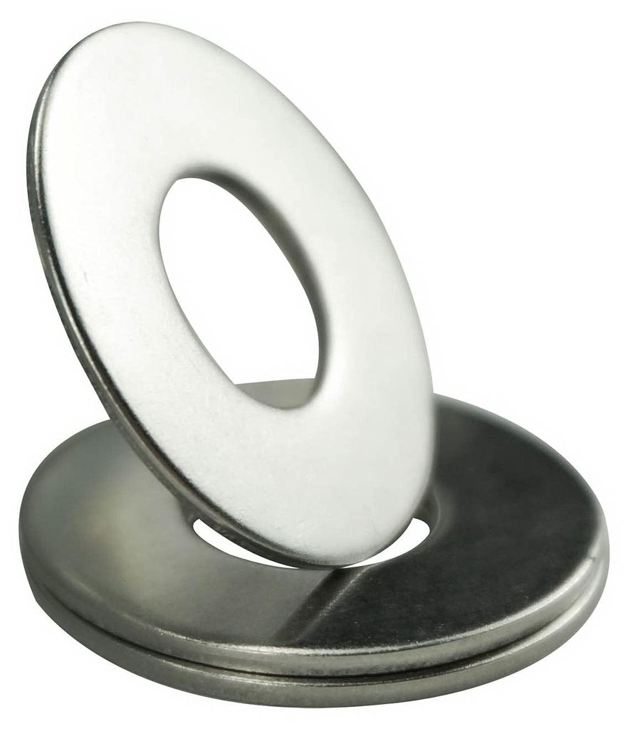 20 Stück M10 Edelstahlringe A2 V2A 304, Unterlegscheiben M10 x 25 mm, Metallringe
