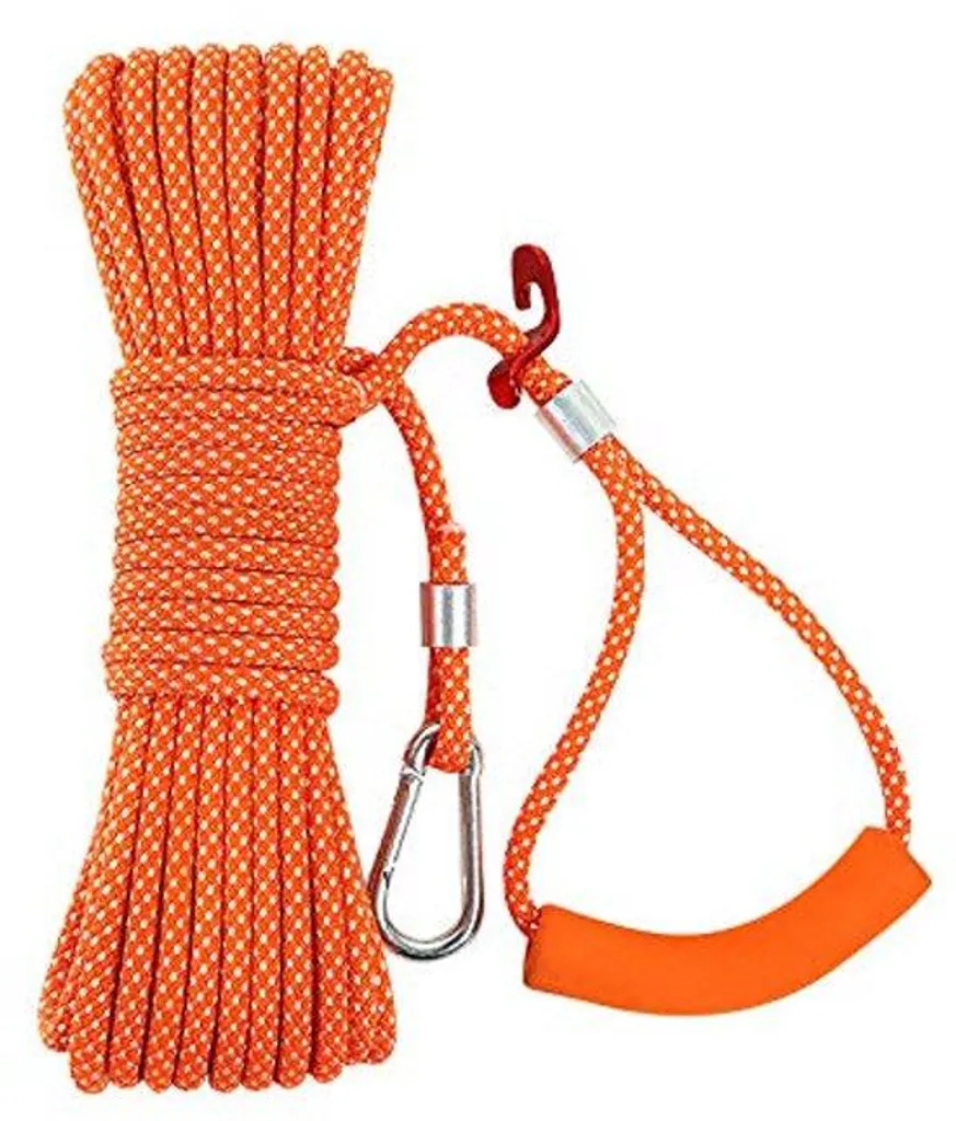 Corde en polyester robuste 15m, charge 200kg pour levage et travaux