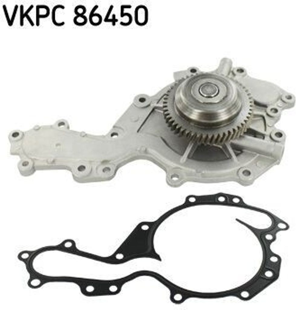 SKF VKPC86450 Wasserpumpe, Motorkühlung OE 1334144 kompatibel mit Signum, Vectra, Espace, Vel Satis