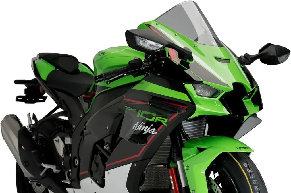 PUIG 20543H Déflecteur latéral Race pour KAWASAKI ZX-10R fumé clair