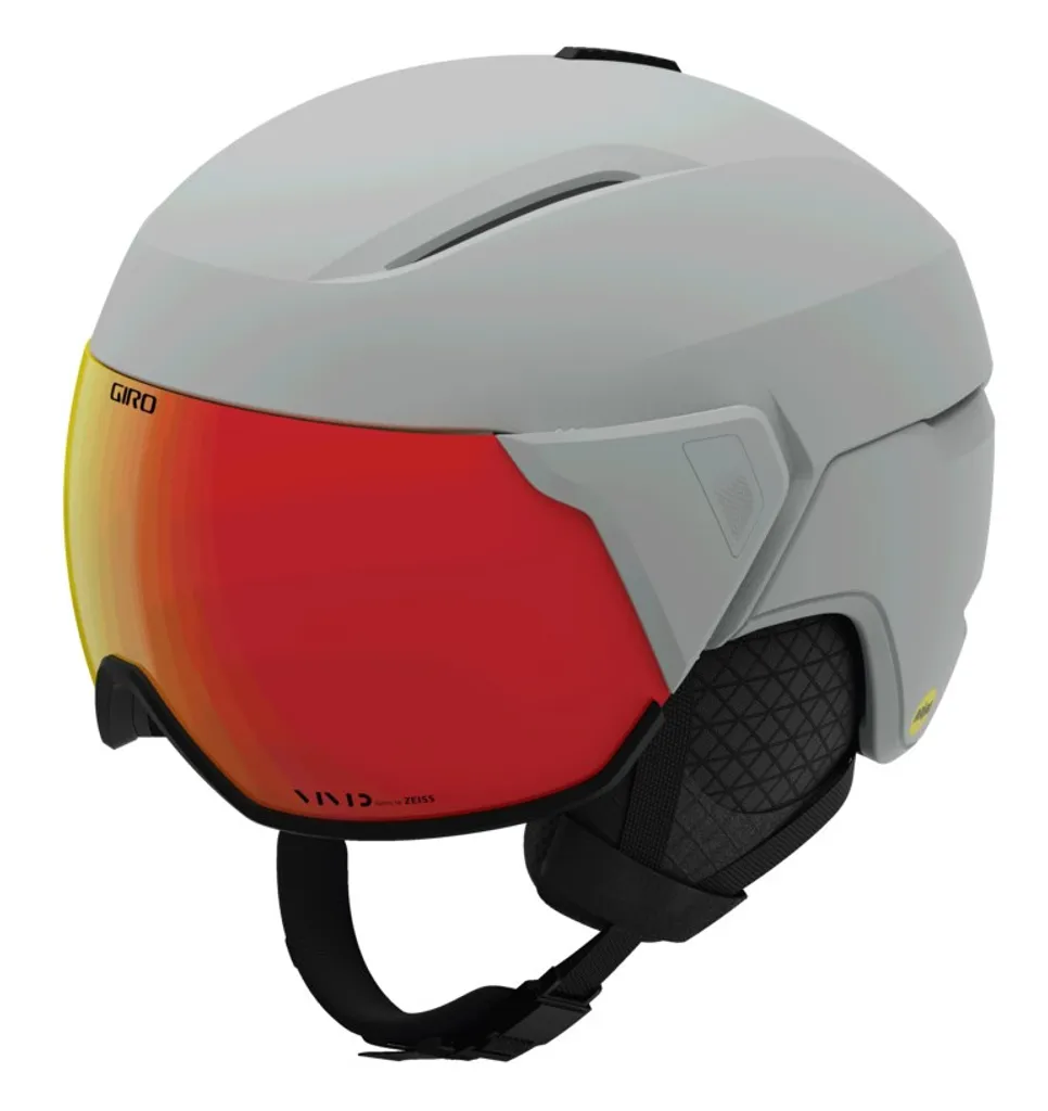 Casque de ski avec visière Giro Orbit MIPS Gris - Visière VIVID Ember