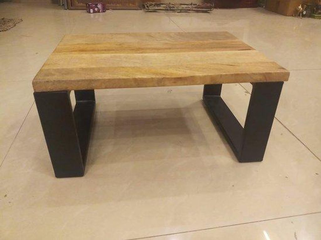 Mango-Holz-Fußheber - tragbare Holzhebebühne bis 136 kg für Kinder und Erwachsene