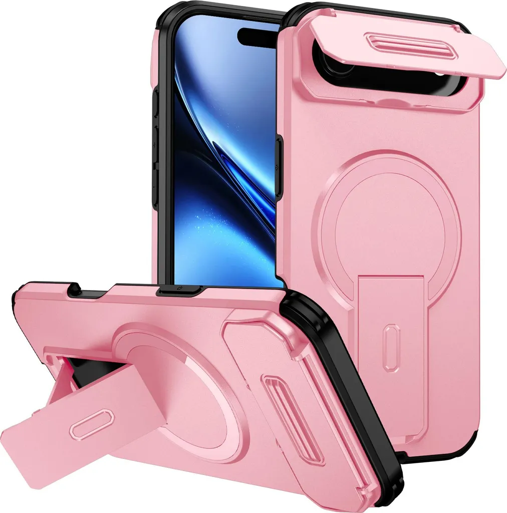 Custodia iPhone Air Sicura: Protezione Bimbi e Fotocamera Rosa