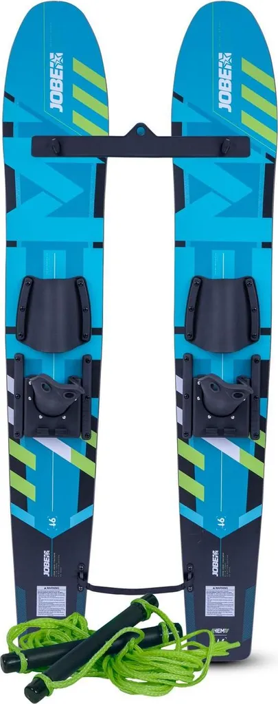 Skis Nautiques Jobe Hemi 117cm avec Profil Large et Fixations Ajustables