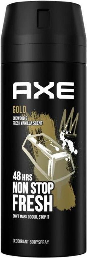 Axe Gold Deodorant Spray 150 ml (man) Produktbild 