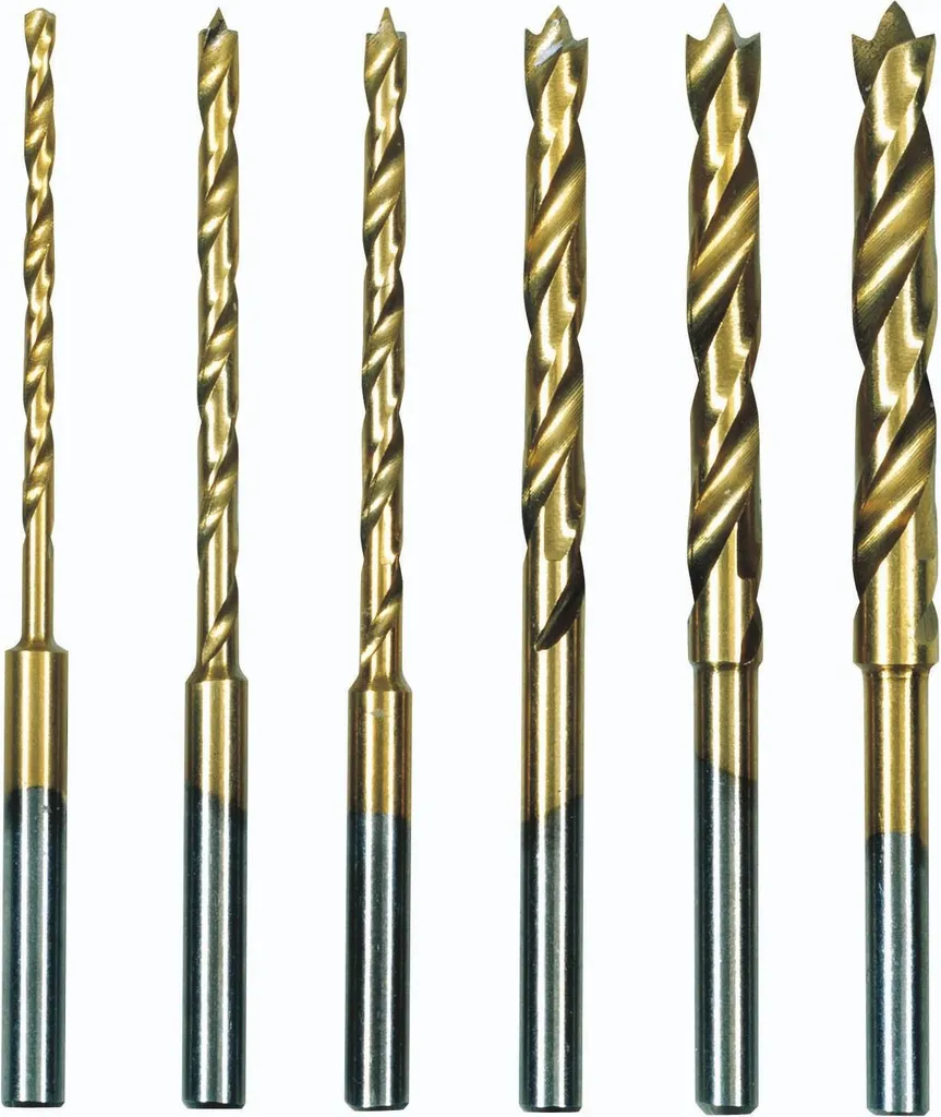 Proxxon 28876 Set Punte HSS con Centrino | Precisione per Modellismo
