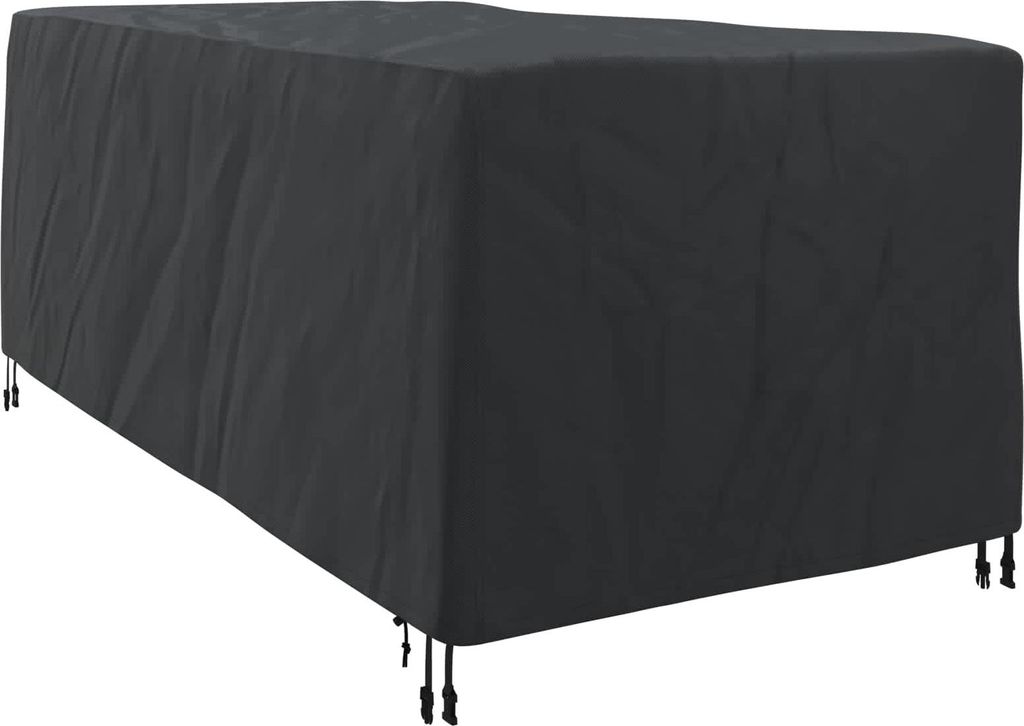 "WINTER SALE" Loungerhülle Uni Schwarz 205 x 100 x 70 cm Stoff - Gartenmöbel-Schutzhüllen NEU5109054