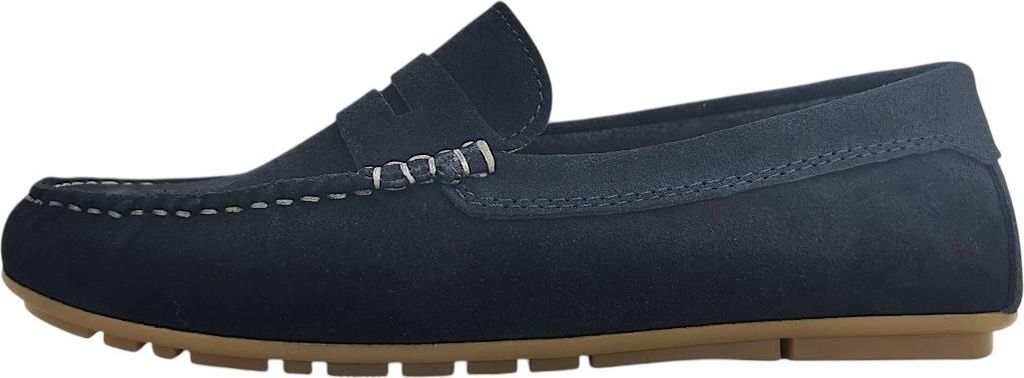 Marc O'Polo Moccassin Slipper Blau in Gr. 42