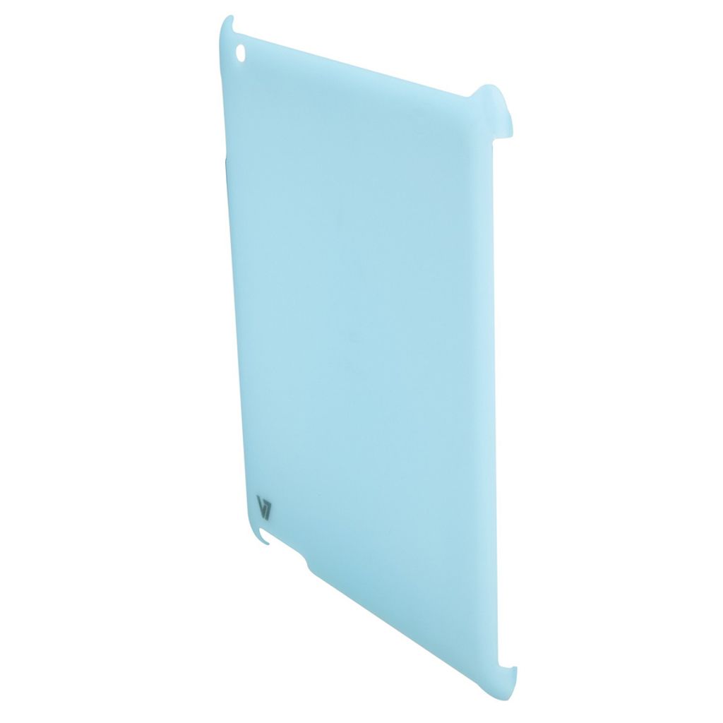 V7 Snap-on Back Cover Schutzhülle, transparent blau, Cover, Apple, iPad 2, 24,6 cm (9.7"), 50 g